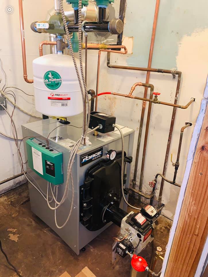 new boiler installation